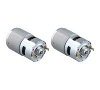 Tuminfar 2X 775 DC 21V Moteur à Balais Moteur Silencieux à Grande Vitesse Moteur à Double Roulement Haute Puissance