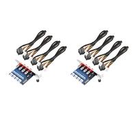 Tuminfar 2X Commutateur de Contrôle de la Puissance du Disque Dur SéLecteur de Disque Dur Commutateur de Disque pour Ordinateur de Bureau