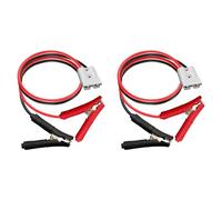 Tuminfar 2X Connecteur 50 A avec Pince Crocodile de Batterie 10 AWG, Prise de Connexion pour Treuil de Remorquage à Câble 600 V