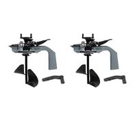 Tuminfar 2X Couvercle de Mélange de Peinture, Distributeur Universel de Peinture de Voiture, Lame de Mélange de Peinture de Voiture pour Solvants et Peinture à Base D'Eau 1L