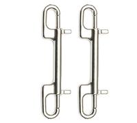 Tuminfar 2X Crochet de Plongée en Acier Inoxydable Crochet à Double Boulon à Double ExtréMité