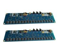 Tuminfar 2X DIY In14 In4 Nixie Tube Horloge Numérique LED Horloge Cadeau Kit de Circuits Imprimés, PCBA Pas de Tubes