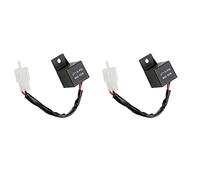 Tuminfar 2X Indicateur de Relais LED Moto Quad Indicateur Indépendant de Charge Lf1-S-Pin Max 150W 2 Pin