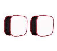 Tuminfar 2X Modificateur D'éclairage de Salle de Lumière Diffuse de Panneau de Lumière LED de Softbox Pliable Portatif pour la Lumière de LED