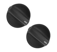 Tuminfar 2X Nouveau Bouton de Commande de Chauffage Noir Bouton de Température du Ventilateur de Vitesse Ca pour Accord 1994-97