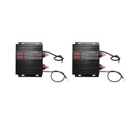 Tuminfar 2X Relais Sensible à la Tension Universel 12V / 24V D'Isolateur Intelligent à Double Batterie de 150 Une pour ATV, UTV, RV, Camion