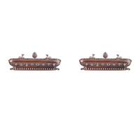 Tuminfar 2X Tibet Brûleur D'Encens Antique à la Main Porte-Bâton D'Encens Salon de Thé Maison Bureau Décoration Artisanat Ornements 3