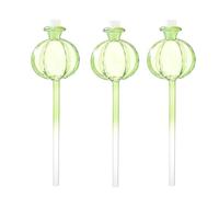 Tuminfar 3 Pcs Globes D'Arrosage des Plantes Soufflés Dispositifs D'Arrosage des Plantes pour Plantes D'Intérieur Cactus