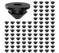 Tuminfar 300 PièCes ŒIllets en Caoutchouc pour Garde-Corps de Câble pour Câble de 1/8 Pouces, 5/32 Pouces et 3/16 Pouces pour Poteaux de Garde-Corps en MéTal, Kit de Garde-Corps de Câble