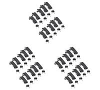 Tuminfar 30PCS Verrou de Compression Flush Levier Verrouillage pour Marine Car RV Porte Serrure à Main Levier Réglable Loquets Épaisseur: 1-5Mm