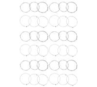 Tuminfar 36 Pièces de Cordes pour Guitare Électrique 150Xl /009 Pouces pour