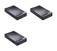 Tuminfar 3Ensemble Boîtier pour Disque Dur Externe 3,5 Pouces, Adaptateur SATA vers USB 3.0, pour SSD 2,5/3,5 Pouces, pour PC Portable, Prise UE.