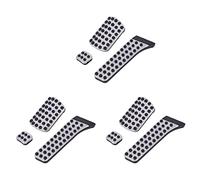 Tuminfar 3X Accessoires de Voiture pour C E S SL-Classe W203 W204 W211 W212W210,Tampon de Repose Pieds de Frein D'Accélérateur(3 Pièces)