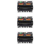 Tuminfar 3X Carte D'Extension Micro: Bit Robotbit V2.0 Prend en Charge la Programmation Hors Ligne Makecode Carte D'Extension