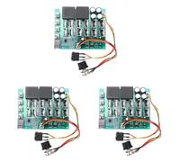 Tuminfar 3X Contrôleur de Vitesse de Moteur DC 10-55V 100A PWM HHO RC Interrupteur de Commande Inverse avec Affichage LED