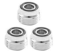 Tuminfar 3X Convertisseur D'Adaptateur de Valve de Réservoir D'Insertion Din à Yoke Plongée sous-Marine Joints Toriques Un Kit de Convertisseur de Pince