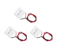 Tuminfar 3X TEC1-12705 Refroidisseur ThermoéLectrique Peltier 40X40Mm TEC12705 Module D'ÉLéMents Peltier pour Radiateur Plus Refroidisseur