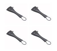 Tuminfar 4 Pièces 3/4 4/4 Violon Fiddle Cordier Style de Colline avec 4Pc Attache-Cordier Corde de Cordier 4 Beaux Tuners En Alliage D'Aluminium Solide et