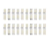 Tuminfar 40 Ensembles de Stylos de Tournage sur Bois, Fournitures de Projet, Stylos Fins de 7 mm avec Recharges et Ébauches de Stylos, Bois pour Tournage sur Tour