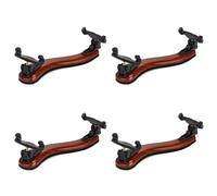 Tuminfar 4X Support D'épaule de Violon Professionnel 3/4 4/4 Support D'épaule de Violon en Bois D'érable Réglable Accessoires de Pièces de Violon