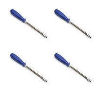 Tuminfar 4X Tournevis Hexagonal Flexible de 7 mm Tournevis à Douille Pliable à 90 Degrés Tournevis à Douille Hexagonale Collier de Serrage Tournevis Outils à Main