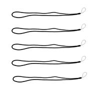 Tuminfar 5X Corde en Nylon Tresse Cordon Tour de Cou pour Appareil Photo Telephone Portable Noir