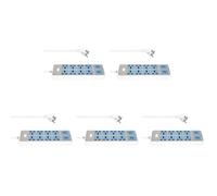 Tuminfar 5X Multiprise avec 4 Prises USB, Puissance 3000 W, 8 Prises Universelles, Cordon D'Alimentation de 6,5 Pieds, Prise EuropéEnne