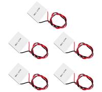 Tuminfar 5X TEC1-12705 Refroidisseur Thermoélectrique Peltier 40X40Mm TEC12705 Module D'Éléments Peltier pour Radiateur Plus Refroidisseur