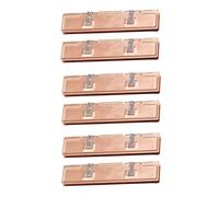 Tuminfar 6 PièCes Pur Cuivre RAM Dissipateur Thermique Radiateur pour RAM MéMoire Refroidisseur Refroidissement Dissipateur Thermique Bureau MéMoire Radiateur DDR2 DDR3 DDR4