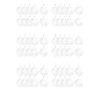 Tuminfar 60Pcs 3 Pouces Sublimation Wind Spinner Blanks 3D Wind Spinners Hanging Wind Spinners pour la Décoration de Jardin Intérieur Extérieur
