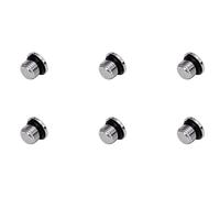 Tuminfar 6X Détendeur 1Er étage de Plongée sous-Marine Pièce de Rechange pour Plongée sous-Marine avec Bouchon de Port Basse Pression LP