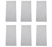 Tuminfar 6X Surfboard Deck Traction Board Coussin Adhésif Anti-Dérapant Eva pour Tapis de Bateau, Kayak, Planche de Surf, Padd Le Board Verticale, Skimboards - Blanc