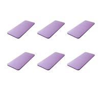 Tuminfar 6X Tapis de Yoga Épais de 15 mm Tapis de Coudière de Genou de Mousse de Confort pour l'exercice Yoga Pilates Coussinets D'Intérieur Entraînement de Remise en Forme, Violet
