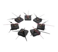 Tuminfar 7 Pièces de Mécanisme de Mouvement D'Horloge à Quartz, Mécanismes D'Horloge à Arbre Court Silencieux avec Aiguilles, Pièces de Mécanisme D'Horloge Murale