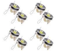 Tuminfar 8 Pièces de Fil de Déclenchement sur Bobine Réutilisable (85 Pieds), Fil de Déclenchement pour Alarme de Déclenchement Périmétrique Calibre 12 et Alarme de Fil de Déclenchement