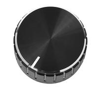 Tuminfar Bouton d'amplificateur de Controle de Volume en Aluminium Noir