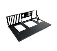Tuminfar Cadre de Châssis Ouvert Largement de Dissipation Thermique du Corps Support de Carte Mère Épaissi pour Cartes Mères ATX/M-ATX/ITX