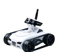 Tuminfar Camion-Tank RC FPV avec Caméra WiFi, Vidéo HD en Temps Réel, Mini Voiture Robot Télécommandée.