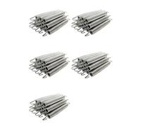 Tuminfar Lot de 60 Kits de Remplacement en Acier à Ressort pour Trampoline de 16,5 cm pour Accessoires de Trampoline Extra Bounce Argent