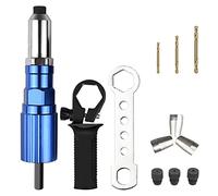 Tuminfar Outil de Rivets Électriques Rivets Outil D'Écrou Adaptateur de Perceuse Outil de Rivetage Sans Fil