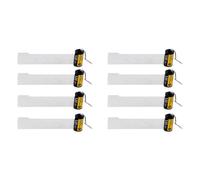 Tuminfar Paquet de 8 Porte-CléS en Rouleau de Film à MéMoire de Sublimation, Porte-CléS en Rouleau de Film pour Appareil Photo Vierge à Sublimation Double Face