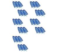 Tuminfar Sac D'Appât de Piège à Crabe 30 Pièces avec Casier Piège à Poisson Portable Piège à Crabe en Plein Air Pièges à Appâts Filet à Crevettes Accessoires de Pêche