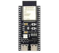 Tumintu 1 PCS ESP32 ESP32-S3 WiFi + Bluetooth IoT Dual Type-C Carte de Développement Core Board ESP32-C6-DevKitC-1 Carte de Développement en Plastique