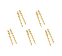 Tumintu 10 Tiges de RadiesthéSie, Tiges de Divination RéTractables, Tiges de Stylo Portable en Forme de L, pour Outils de Chasse Aux FantôMes, Eau de Divination, Etc.