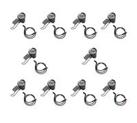 Tumintu 10X E-Bike Phare LED 6V 12V 24V 36V 48V 60V Vélo LumièRe ÉTanche Phare Connecteur ÉTanche (2 Broches)