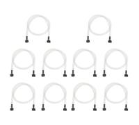 Tumintu 10X Frein à Ressort de Tyrolienne 165 cm Frein à Ressort de Tyrolienne en Acier Inoxydable Frein à Ressort de Tyrolienne Robuste