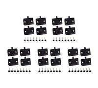 Tumintu 20 Pièces Séries Interrupteur de Porte D'Armoire Interrupteur de Lampe D'Armoire Tiroirs Ouverts sur la Porte Fermée Applicable à 12 V 24 V 110 V Noir