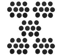 Tumintu 25 Paires D'Oreillettes de Rechange Noires pour Ecouteurs PX100