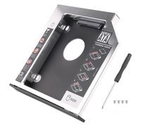 Tumintu 2Ème HDD Ssd Remplacement De Plateau D'Étui pour T420 T530 T520 T530 W520 W520 W530,Interne pour Ordinateur Portable CD/DVD-Rom Adaptateur De 2.5 Pouces 12,7 Mm