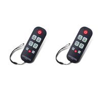 Tumintu 2X A-TV10 Télécommande TV pour Seniors Contrôleur Universel Télécommande Simple Etanche avec Lumière LED pour Les Modèles de Téléviseurs